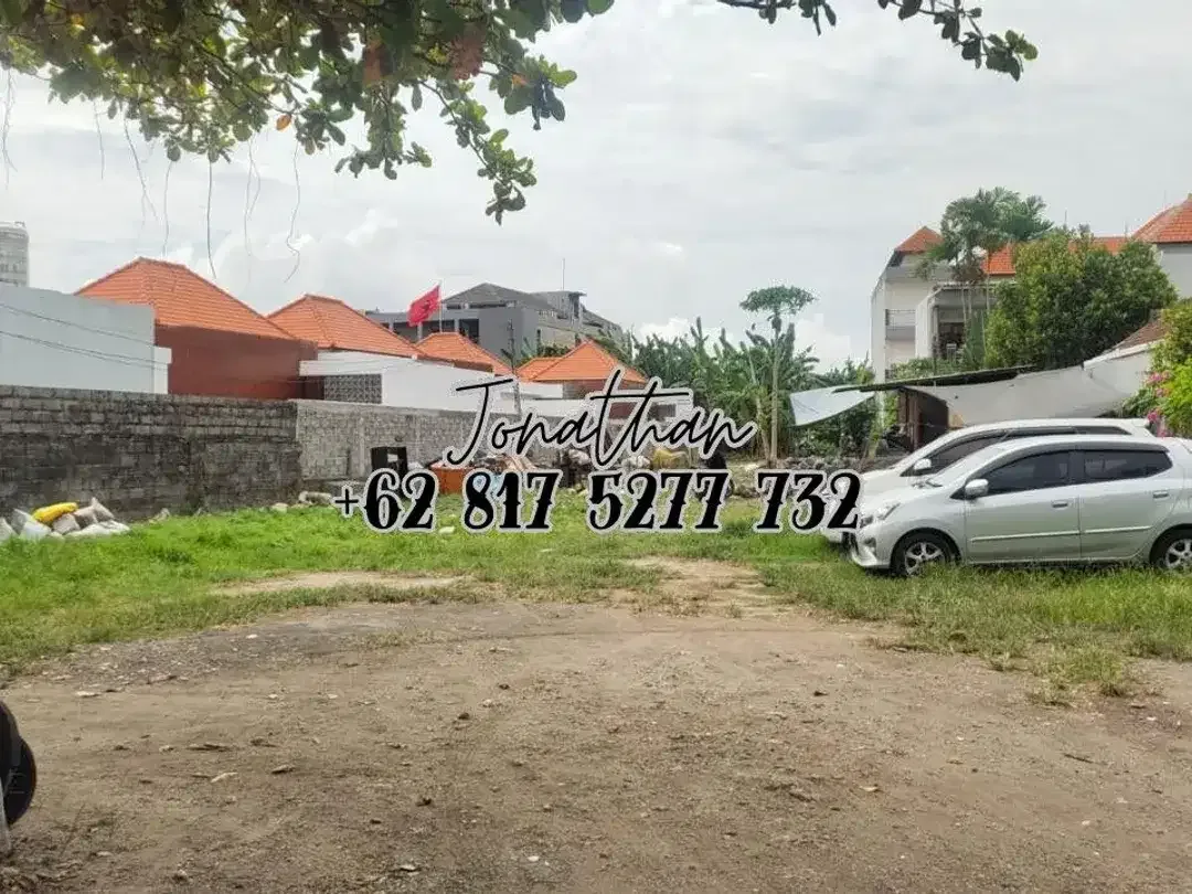 Dijual atau Disewakan Tanah Freehold 14 Are di Raya Seminyak Lokasi Premium - LSKNT - Image 1 of 8