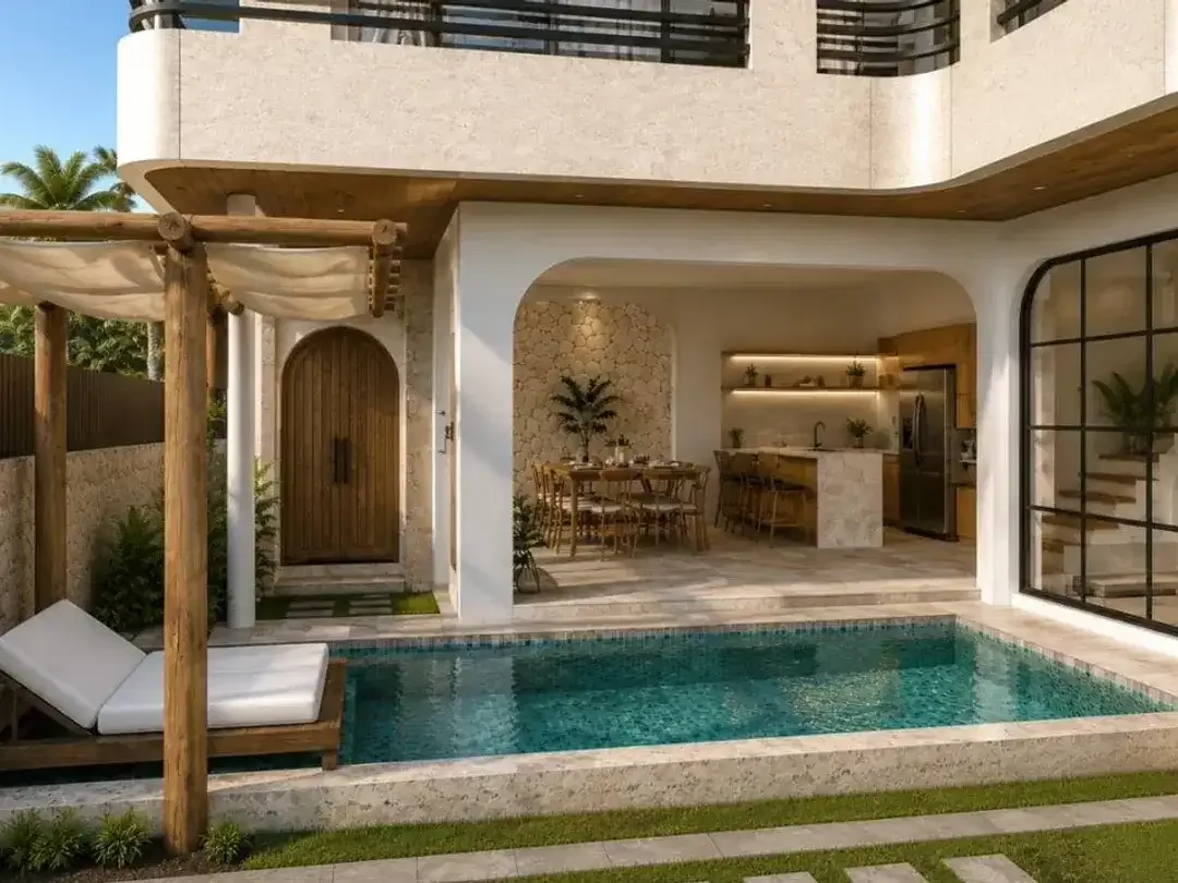 Villa Mediterranean, Fully Furnished in Uluwatu, Ungasan dekat Pantai2 Selatan Bali - Image 10 of 10