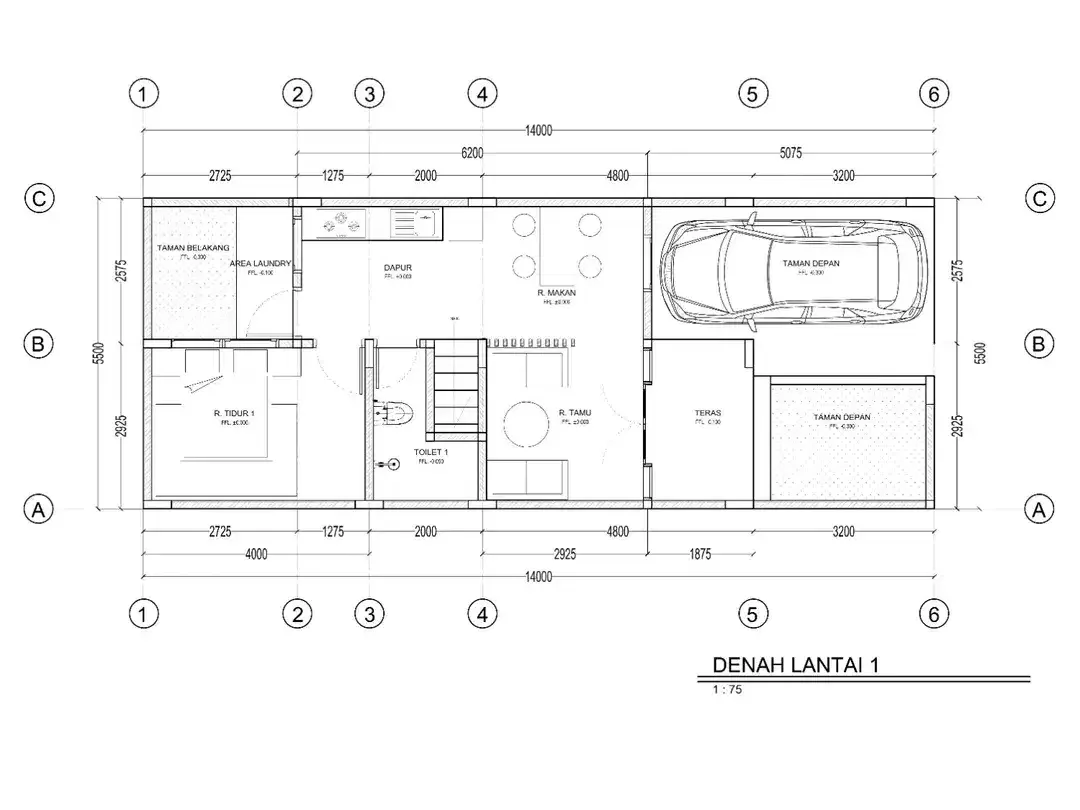 RUMAH BARU 2 LANTAI JL. CEKOMARIA DENPASAR UTARA BALI - Image 4 of 6