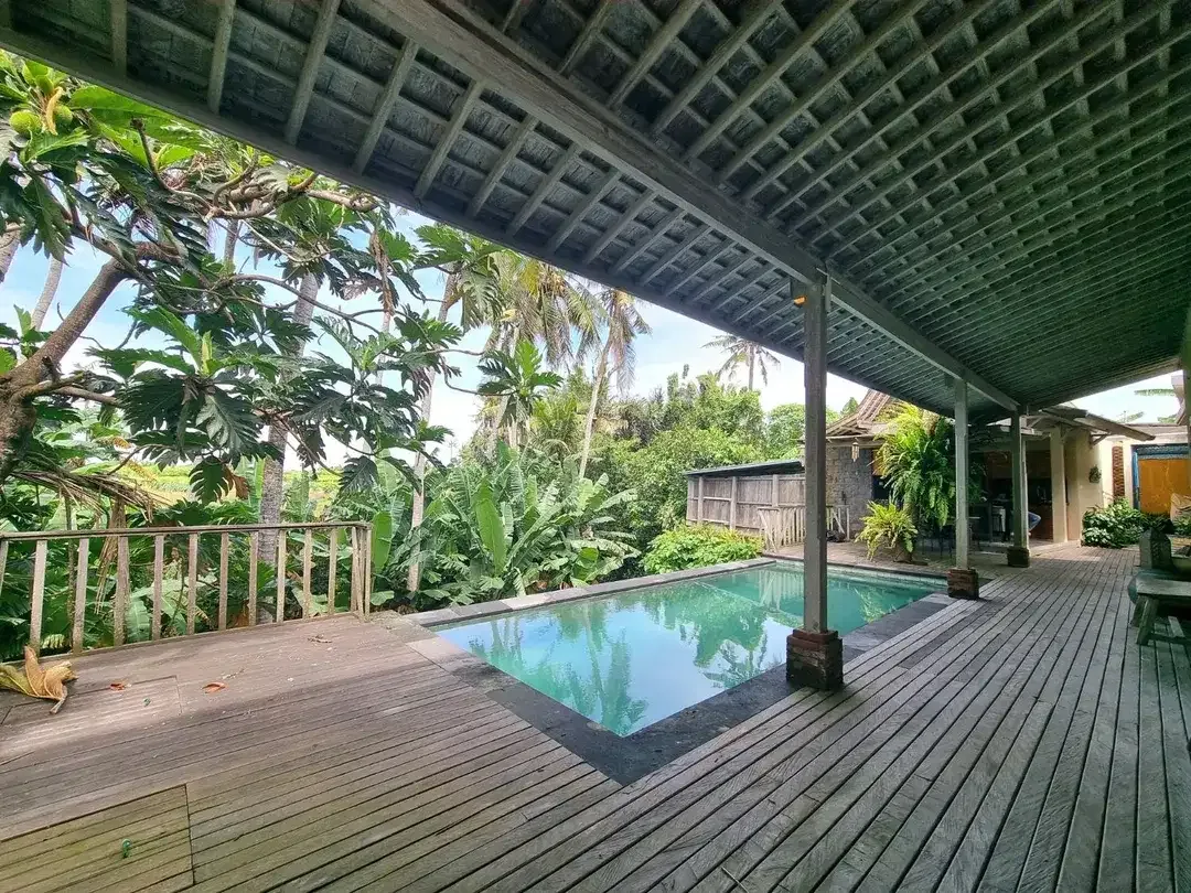 Villa Pantai Purnama Samping Sungai Pemandangan Sawah 5 Menit Ke Pantai - Image 8 of 10