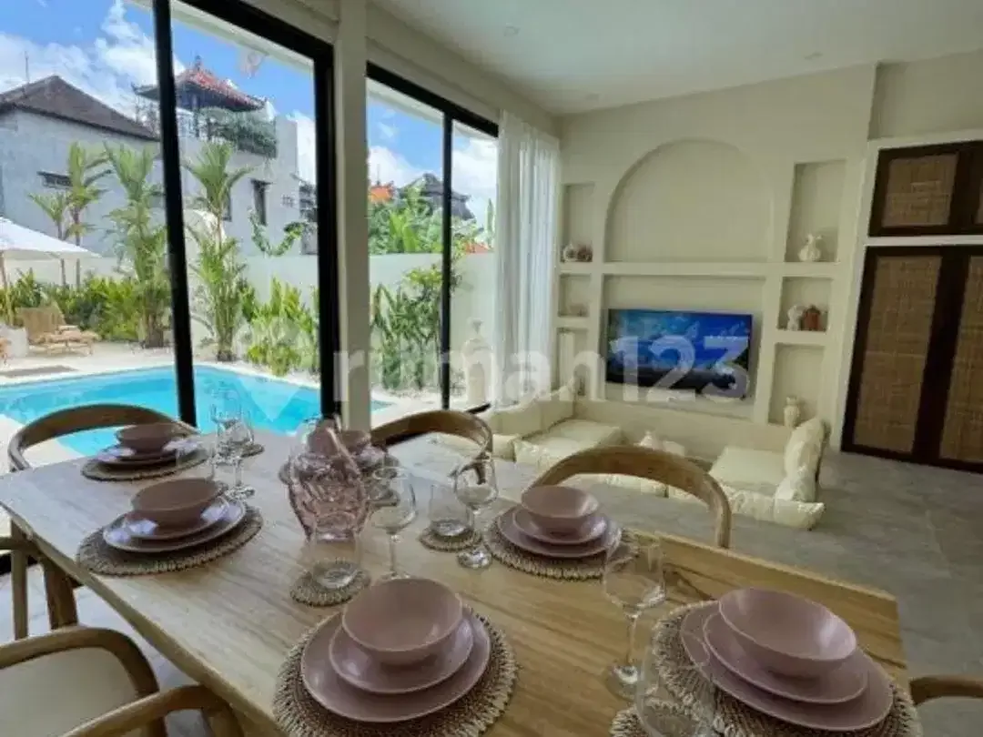 Coco Villas For Sale In Canggu, Pool & Garden, 2Br, Move-In Ready, Yellow Zone, Usd 277,000 - Image 3 of 10
