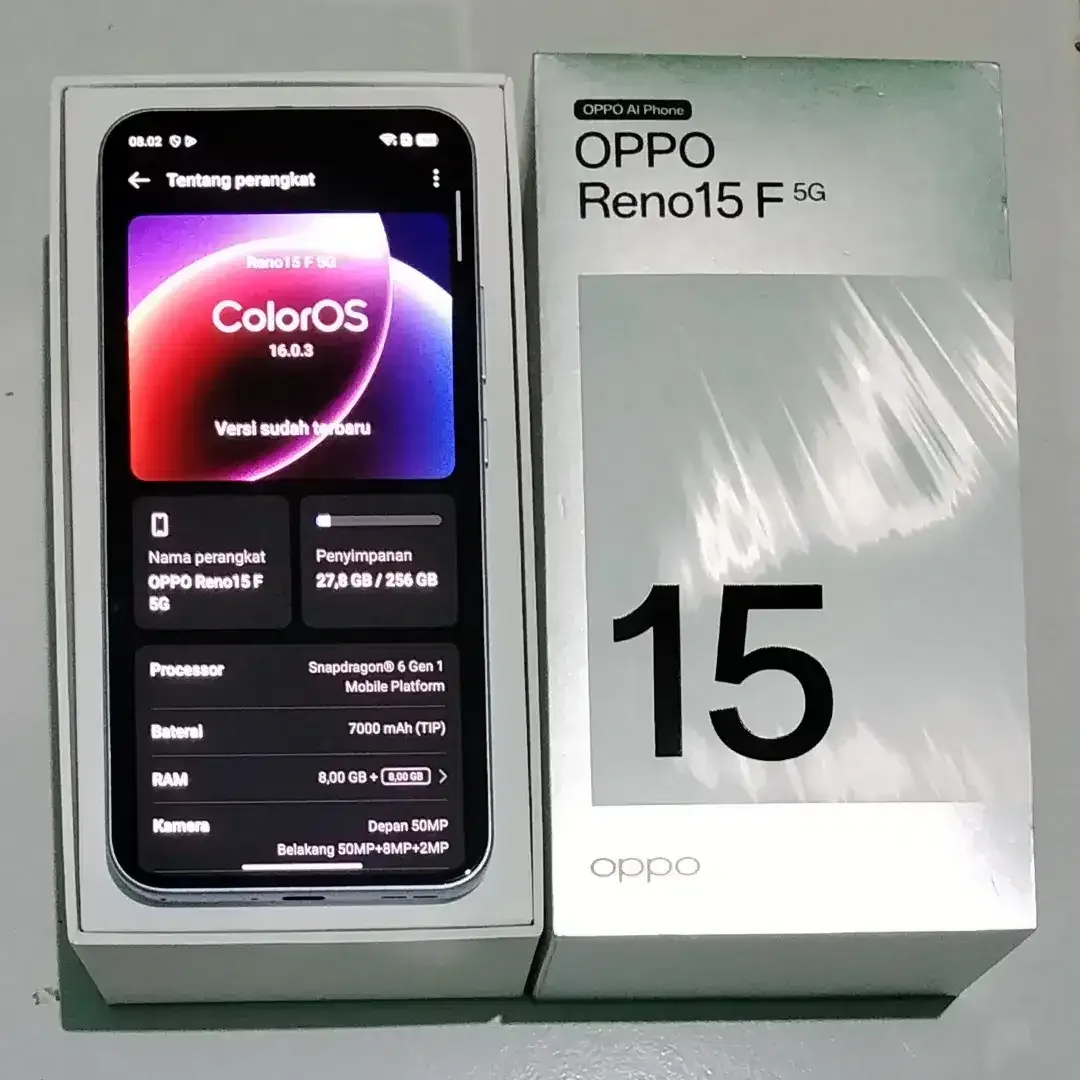 Oppo Reno 15F 5G 8/256 Istimewa - Image 2 of 3