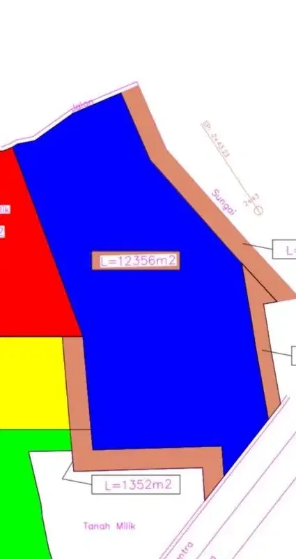 Dijual Tanah 1,2ha di pinggir Jln raya Bay Pas IB  Mantra ketewel Bali - Image 8 of 10
