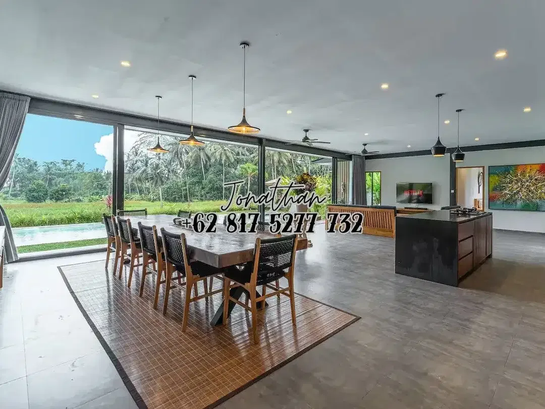 Dijual Villa Eksklusif Leasehold View Sawah di Pejeng Ubud - Image 2 of 10