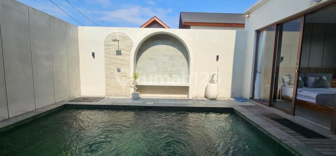Bedroom Villa For Rent In Buduk - Peaceful Rice Field View - Image 1 of 4
