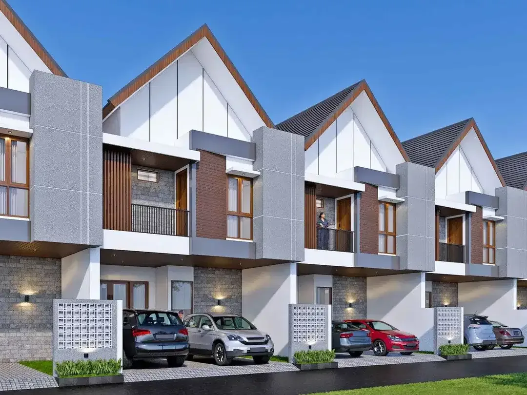 Hunian eksklusif di Pesanggaran, Denpasar Selatan dengan konsep modern Scandinavian dan modern tropical dengan view hamparan sawah. - Image 1 of 10