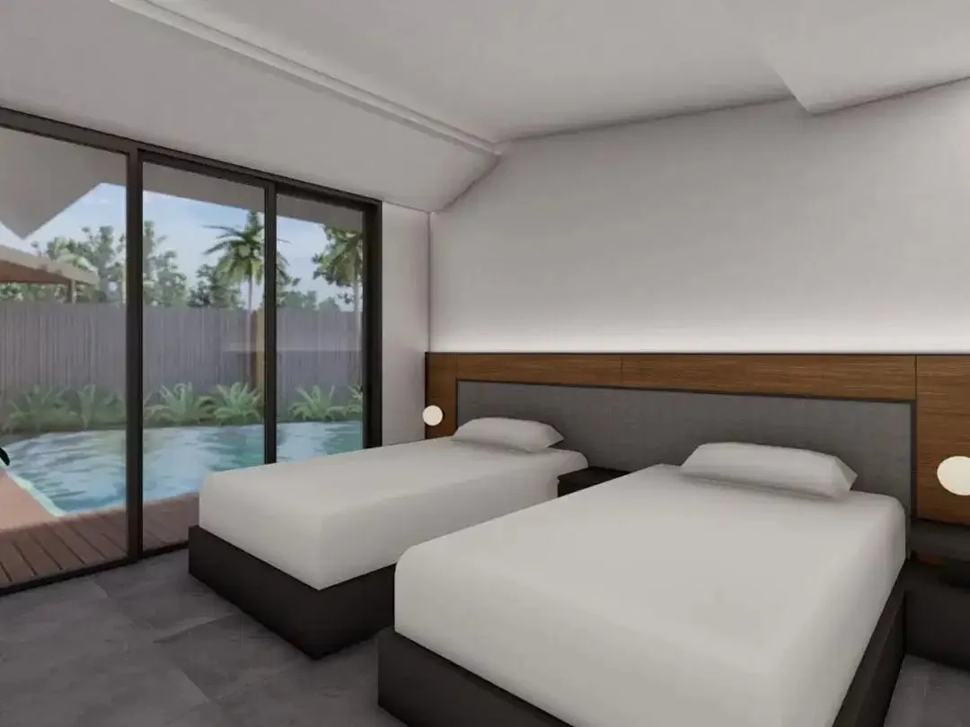Villa Leasehold 25 Tahun 3 Kamar Tidur di Singakerta, Ubud, Gianyar - Image 3 of 8