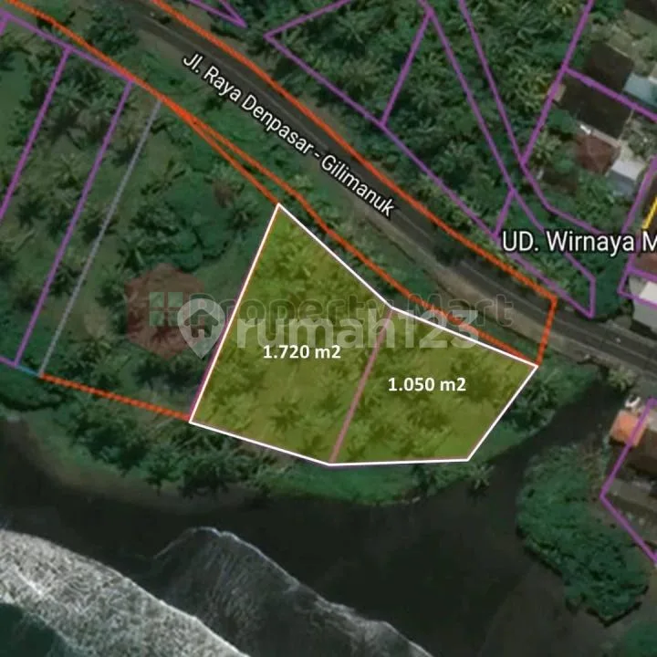Tanah Datar Untuk Vila & Commercials Di Bali - Denpasar Gilimanuk - Image 3 of 4