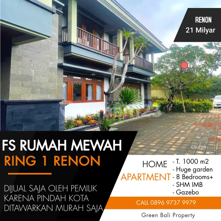 Apartement Apartment Renon 8 BR Furnished Baru - Image 1 of 4