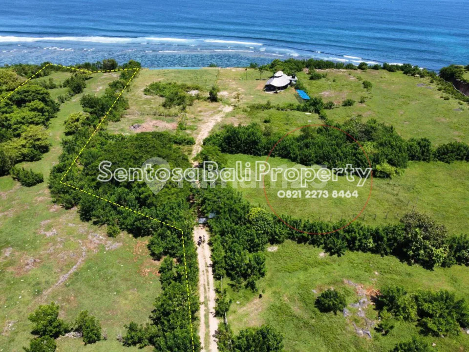 Tanah 9300mÂ² Tepi Tebing View Laut di Kutuh Ungasan - Image 2 of 4