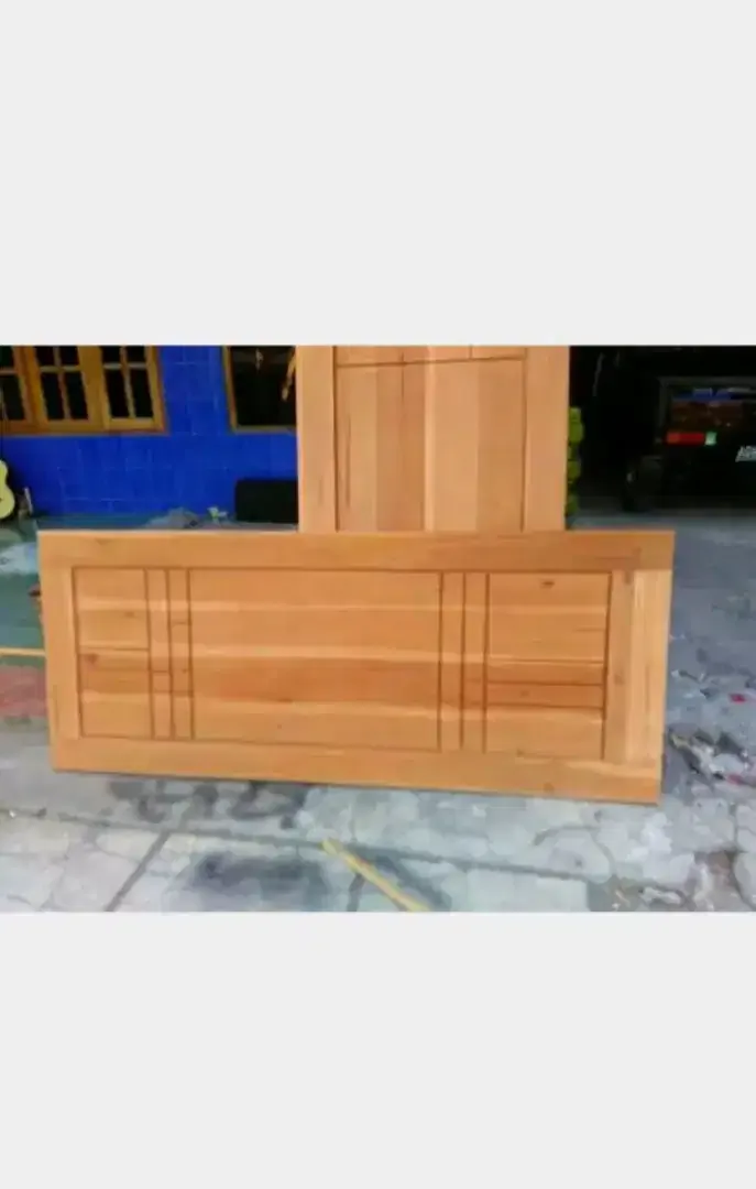 Jual daun pintu bahan kayu mahoni dan jati - Image 4 of 5