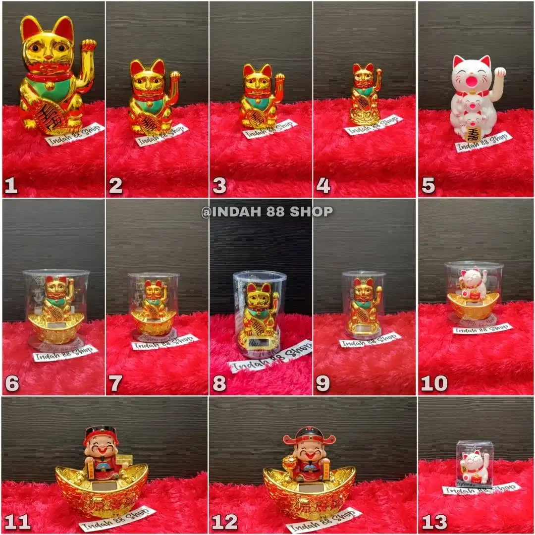 Kucing Hoki / Lucky Cat Baterai/Solar - Image 4 of 4