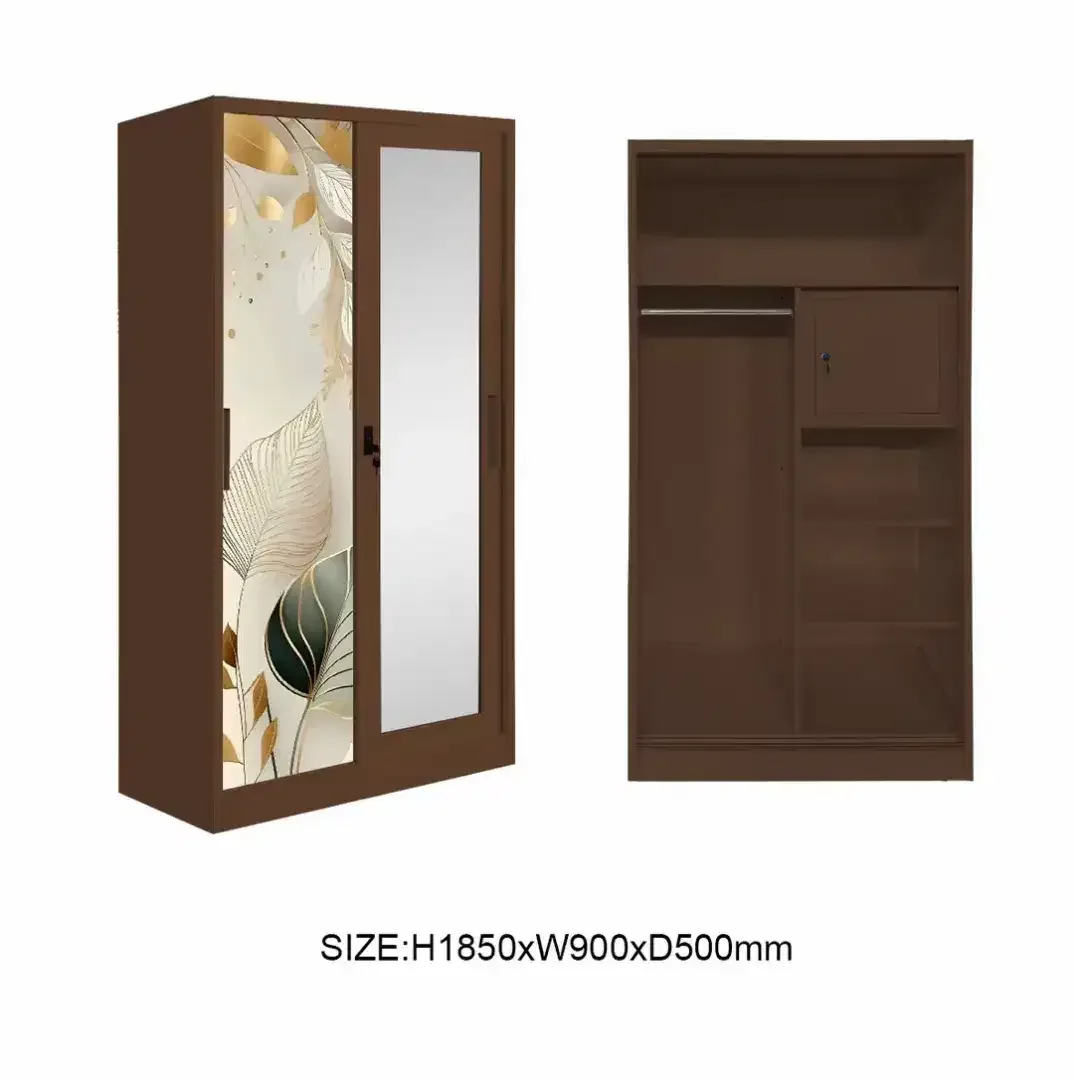 Lemari plat besi 2 pintu 90x50x185 - Image 2 of 6