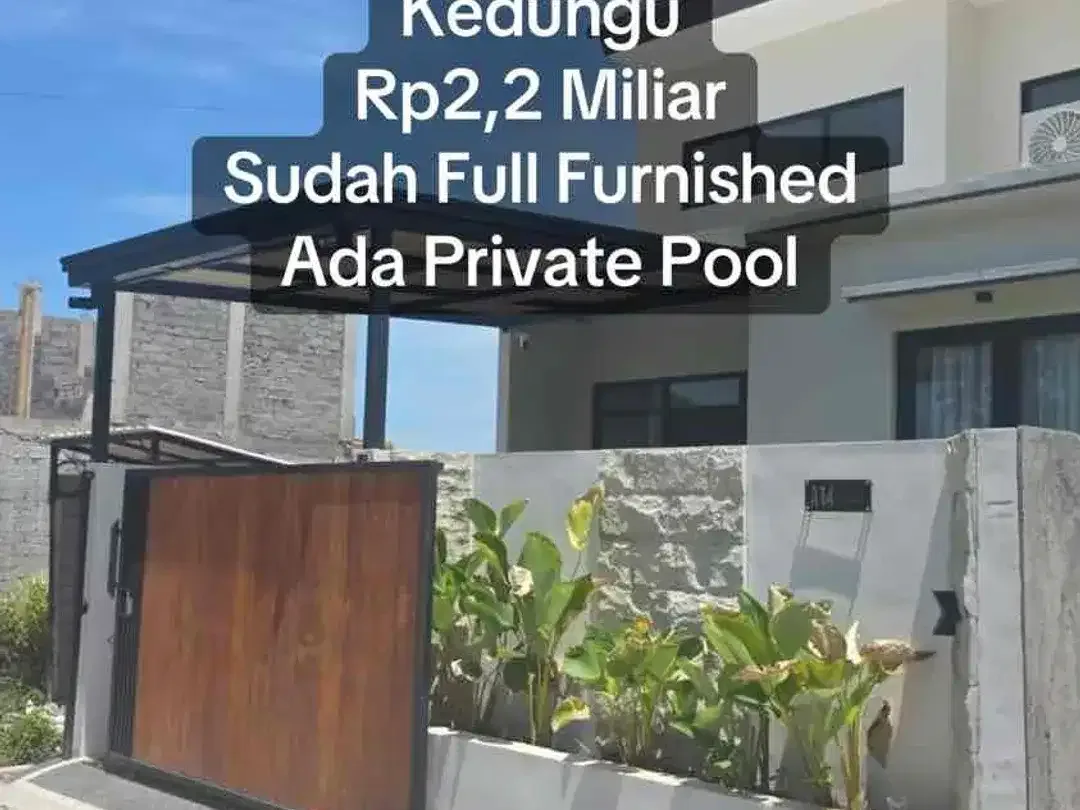 SALE Villa 2 Kamar Freehold Kedungu Nyitdah - Image 1 of 6