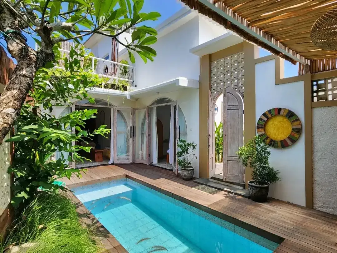 Stylish 3-Bedroom Villa with Rooftop Relaxation & Private Pool in Ungasan, Bali - Image 1 of 10