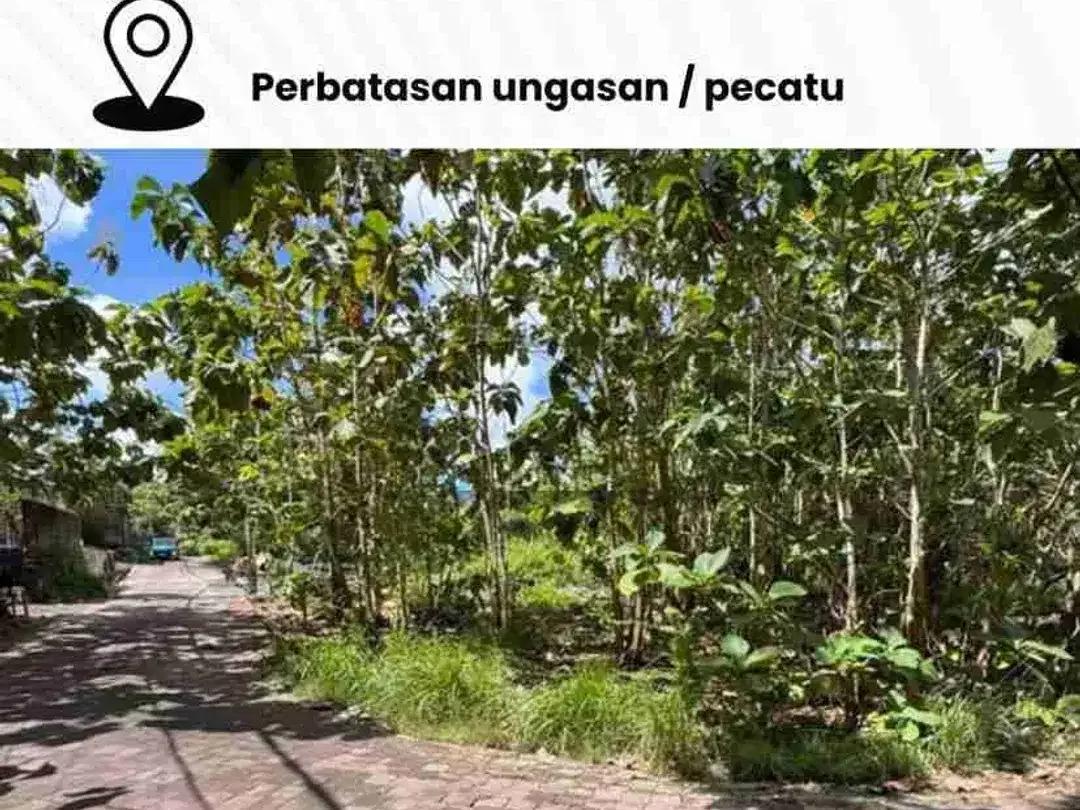 DI JUAL TANAH MURAH LOKASI PERBATASAN UNGASAN / PECATU - Image 1 of 5
