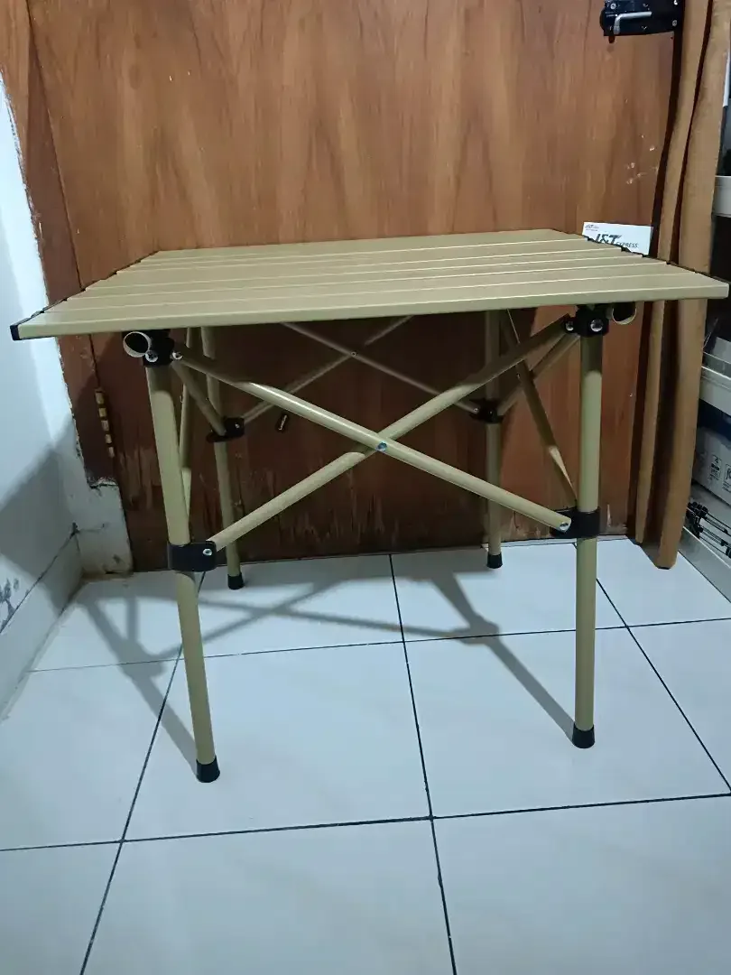 Meja Camping Lipat Outdoor portable 55x52x49cm Bhn kuat kokoh free tas - Image 2 of 4
