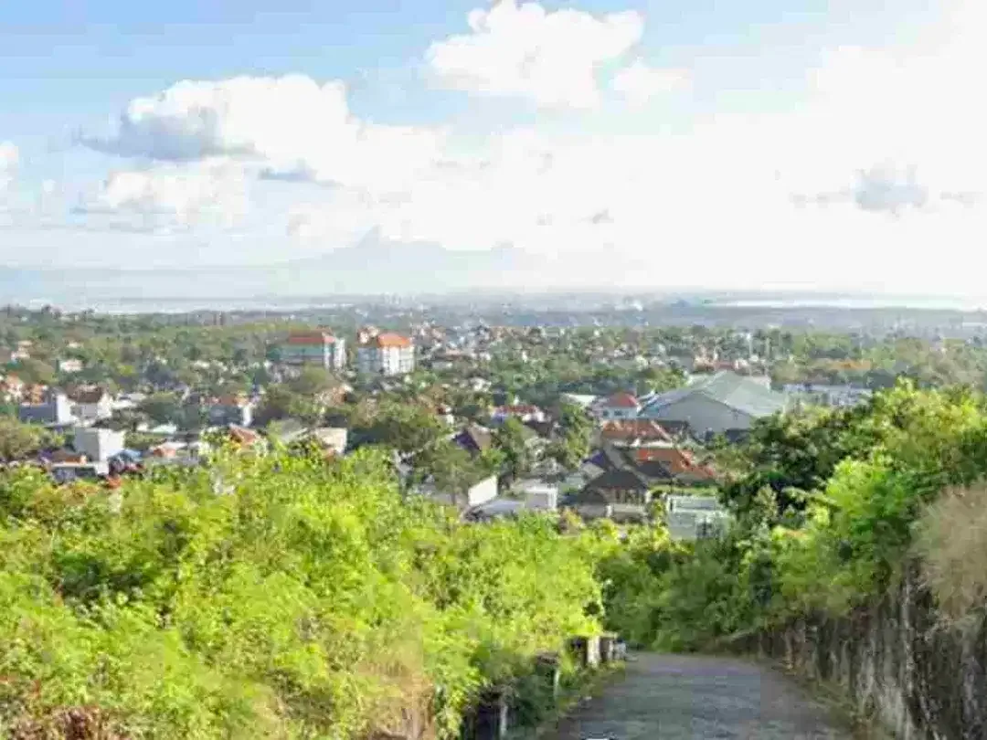 dijual tanah 1750m² IDR 700 JT/are ocean view unblock kawasan villa Tiara nusa jimbaran badung bali - Image 2 of 6