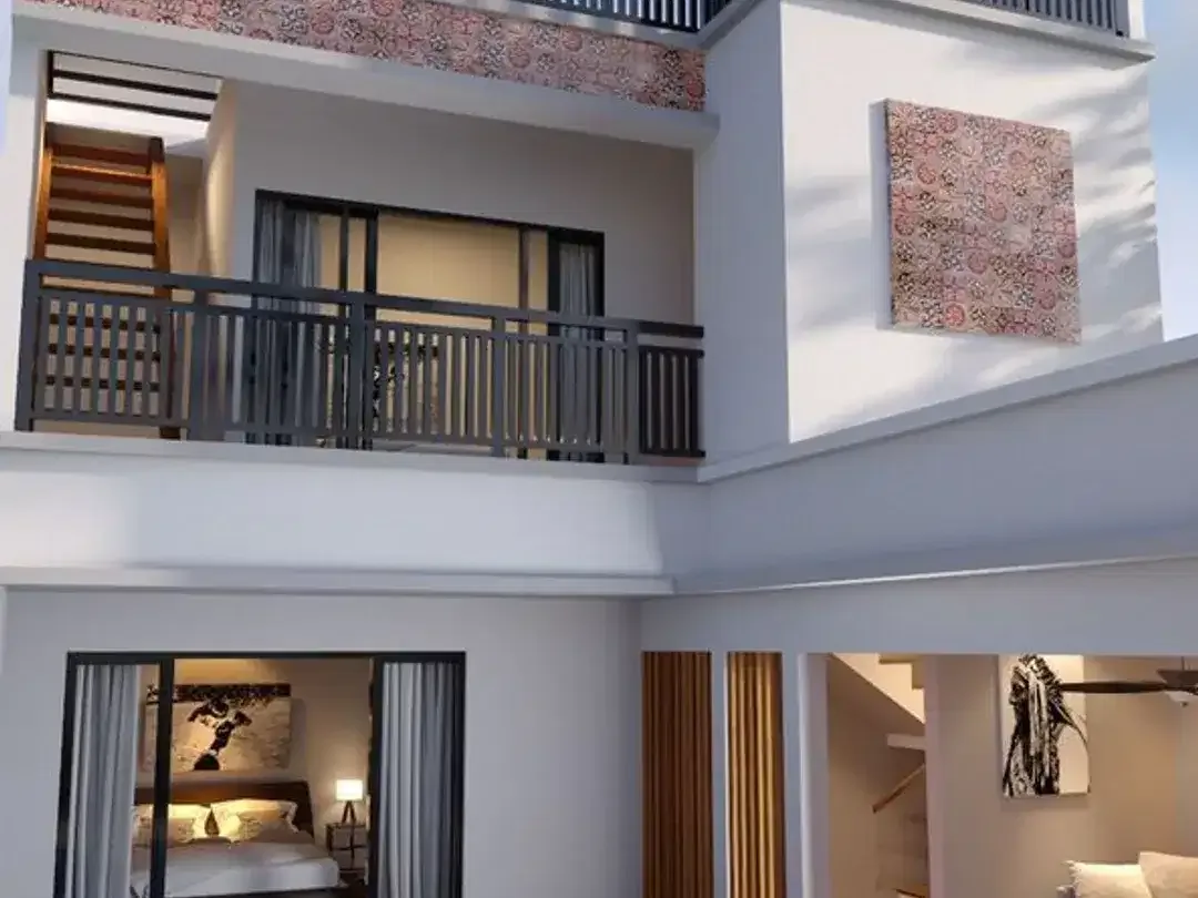 Rumah Konsep Villa + Rooftop Dijual di Jimbaran Dekat Goa Gong - Image 2 of 10