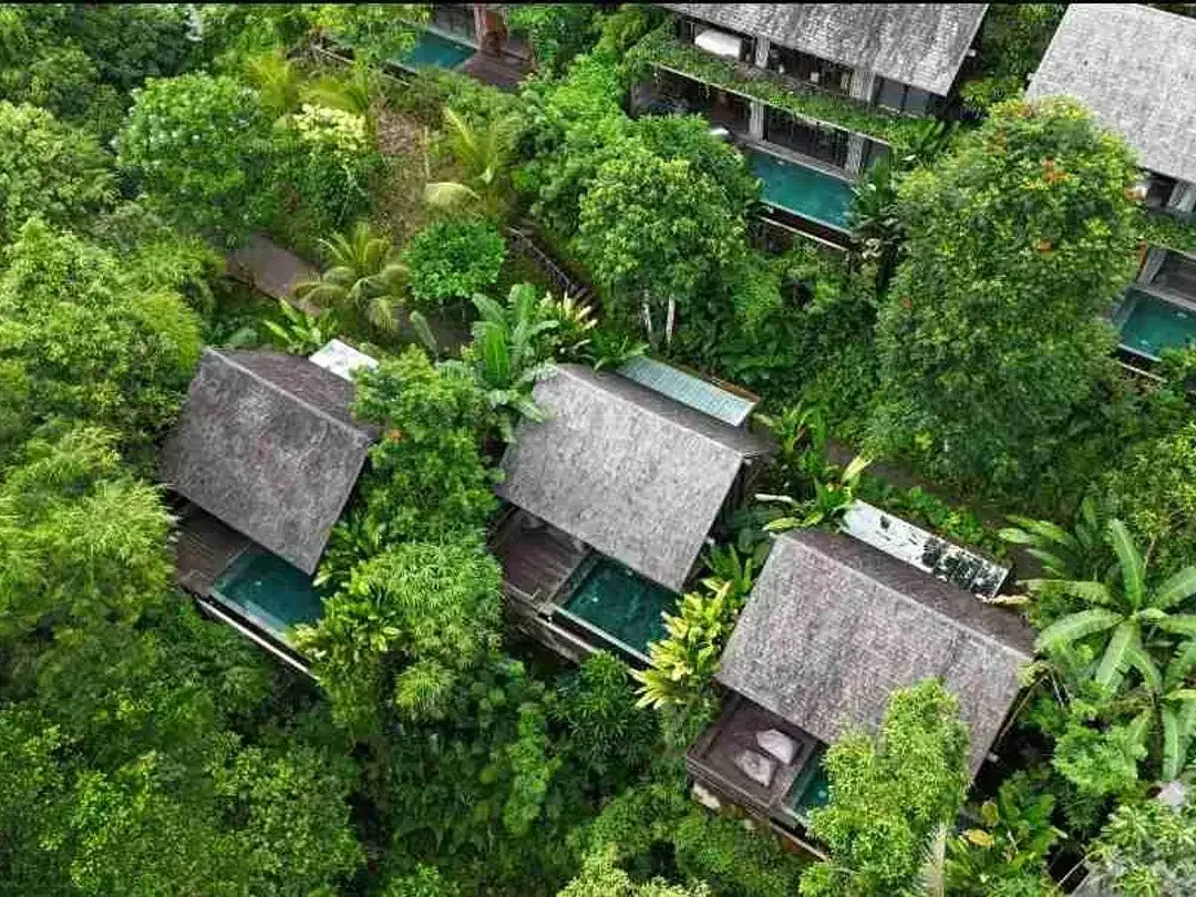 1BR Pool Villa Jungle & River View di Ubud – Rp3,25 Miliar - Image 1 of 10