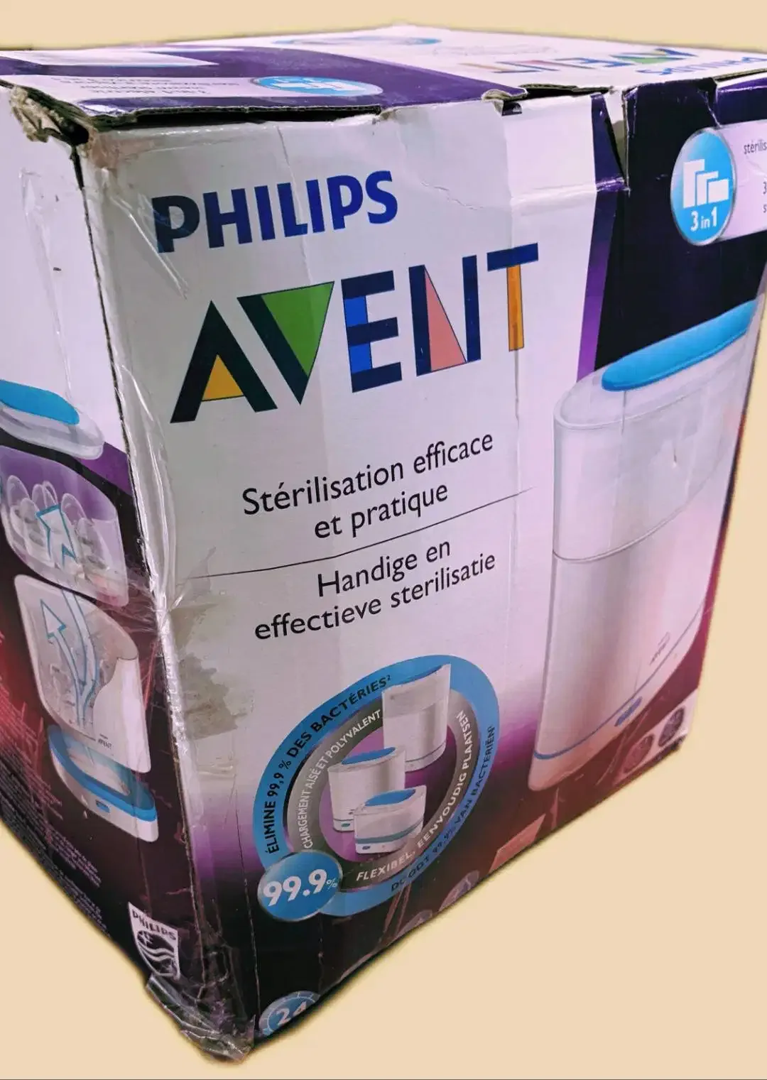 Philips Avent 3-in 1 Electric Steam Sterilizer Euro Plug - Image 9 of 9