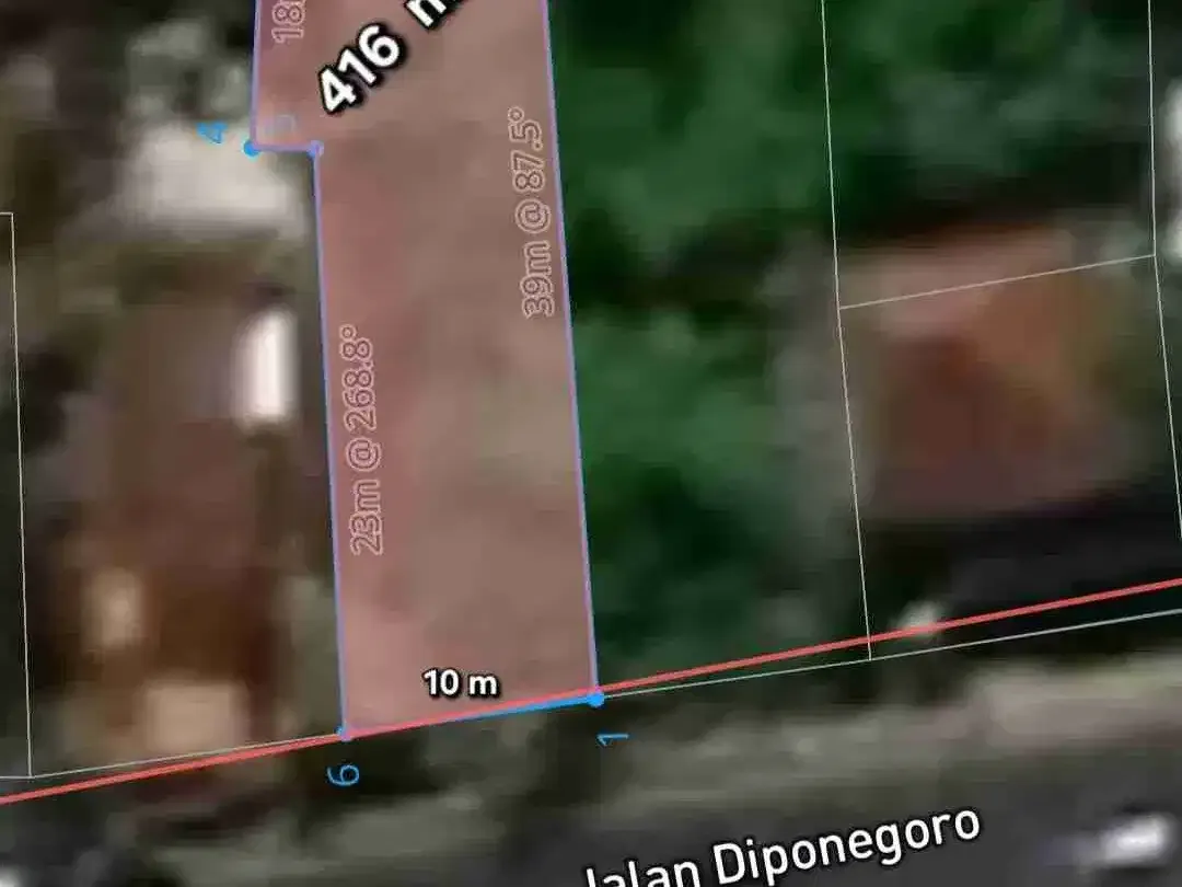 Tanah komersil strategis Raya Diponegoro Denpasar Bali - Image 8 of 10