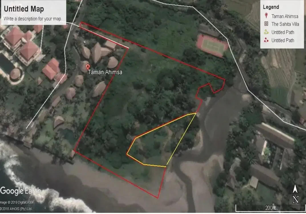 BEACHFRONT LAND WITH STRATEGIC LOCATION AT CANGGU CEMAGI - Image 2 of 9