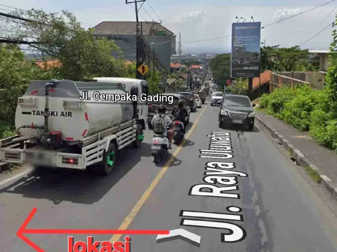 jual tanah 635m2 pinggir jalan raya uluwatu - Image 5 of 10
