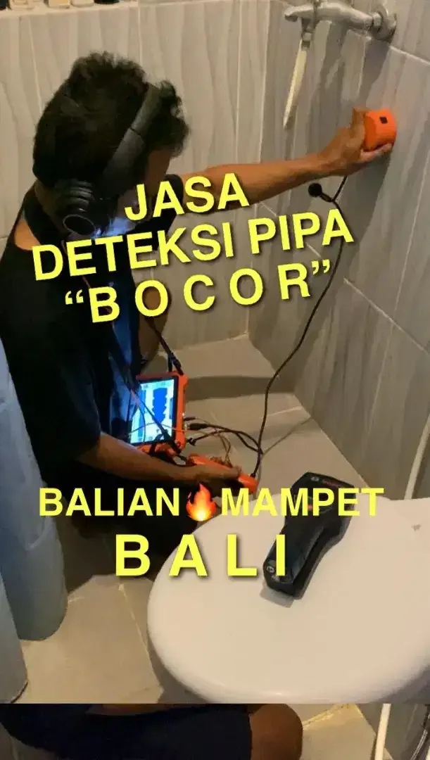 TUKANG PIPA BOCOR & DETEKSI / CARI KEBOCORAN PIPA BAWAH TANAH - Image 3 of 7