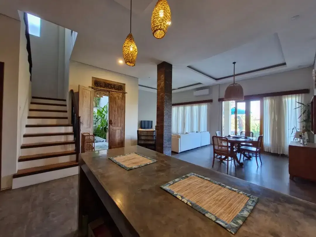 Villa View Sawah fully furnished di Canggu - Image 3 of 10