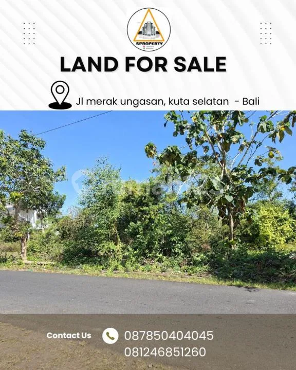 Dijual Tanah Kavling Lokasi Jalan Merak Ungasan - Image 1 of 4