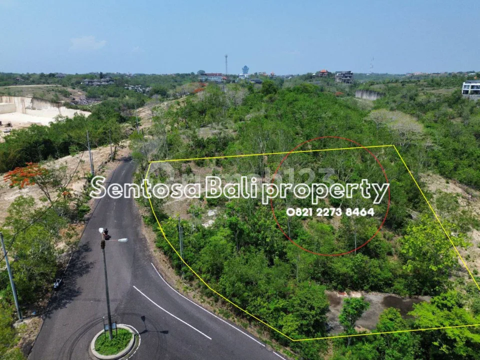 Ocean view land Ungasan 2500m2 - Green Bowl beach - Image 4 of 4