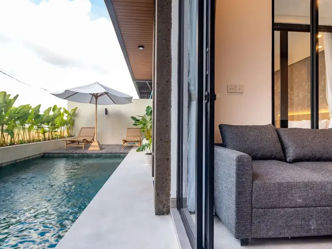 Freehold - Villa with the ricefield view in Tumbak Bayuh, Canggu, Bali - Image 2 of 10