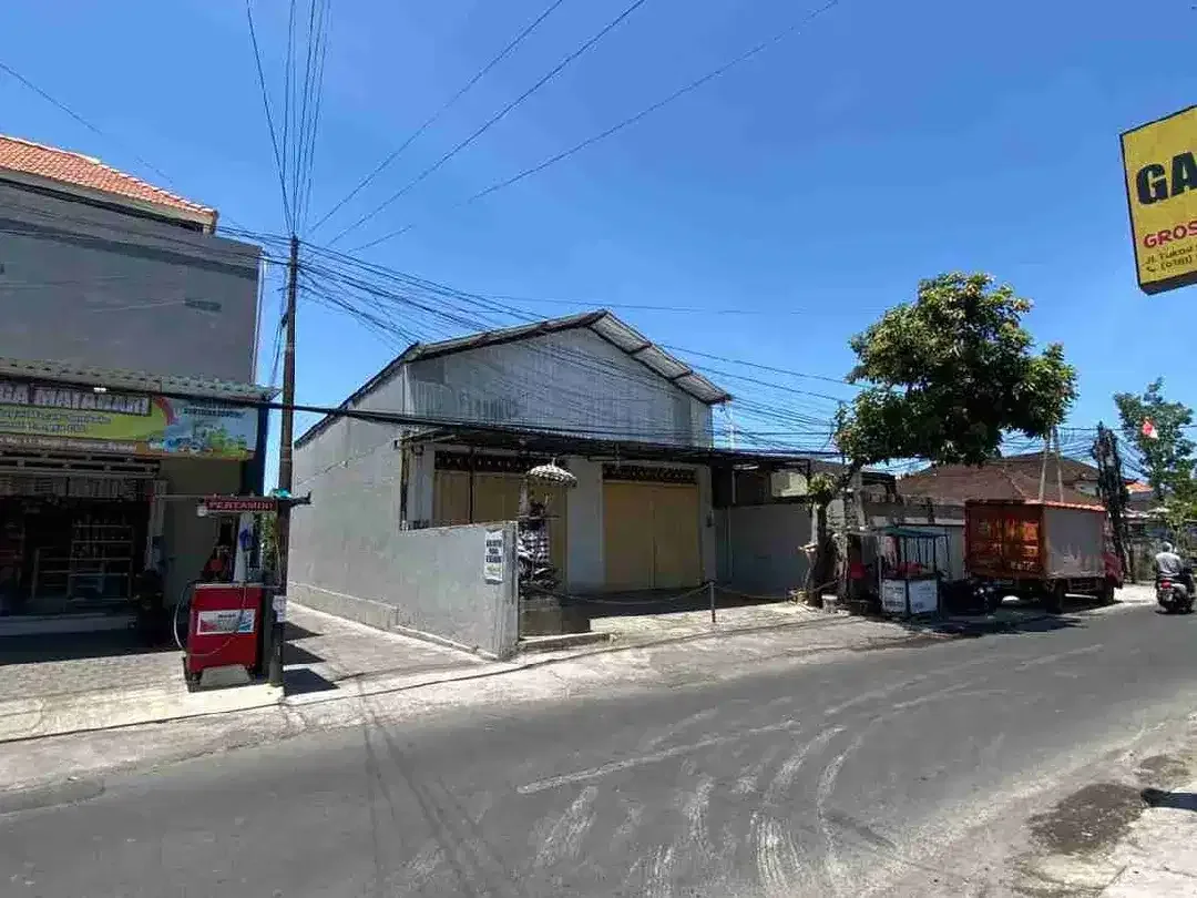 Jual Hitung tanah Luas 156m + Bangunan Gudang Jl Tukad Pancoran Denpasar - Image 2 of 6