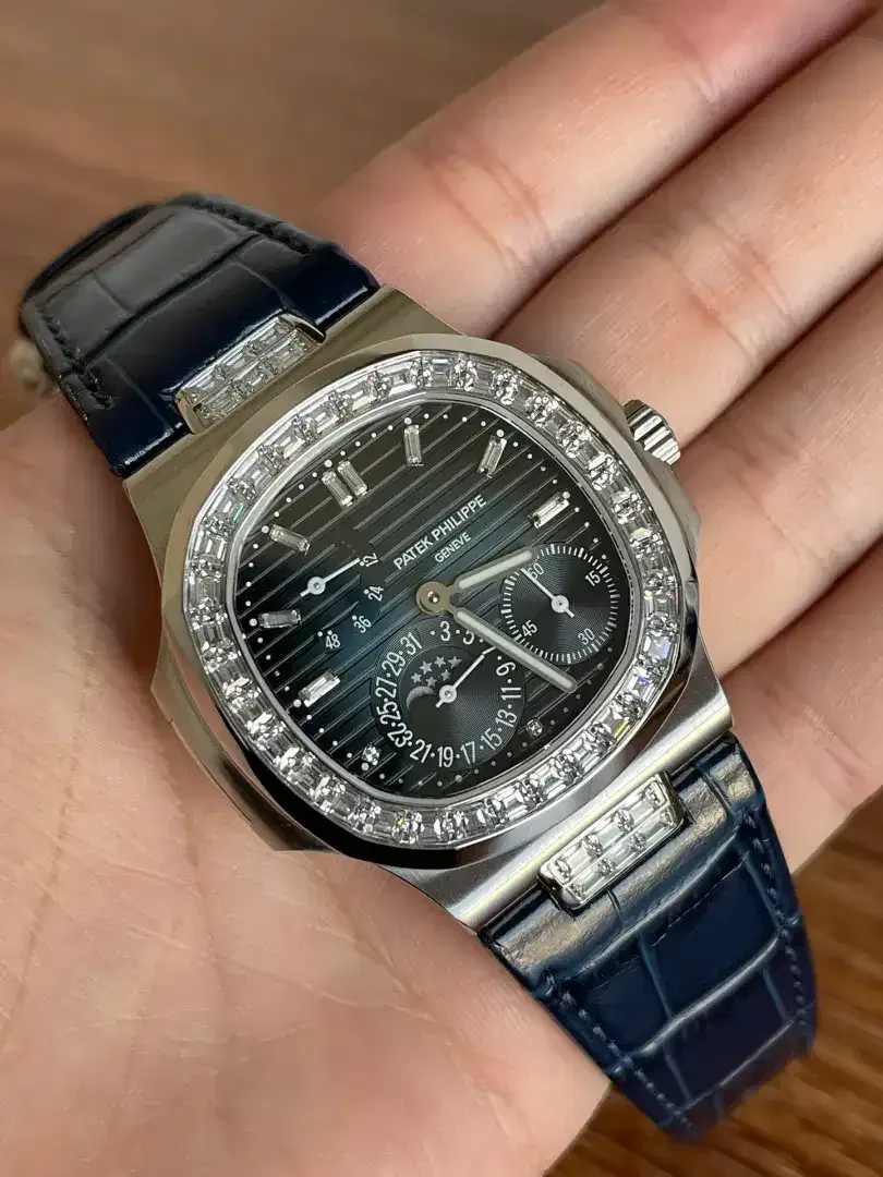 New Arrival Patek Philippe Moonphase Diamond - Image 4 of 9
