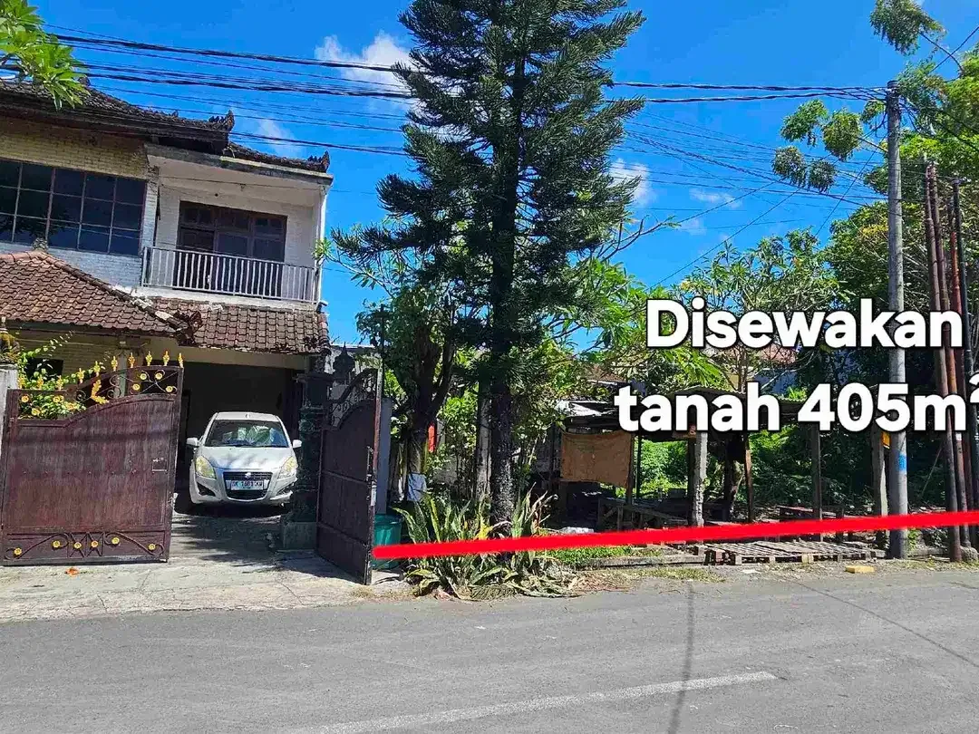 Disewakan tanah / Kontrak tanah 405m² di Buluh Indah,area Gatsu barat Dps. Cck utk Gudang, Kantor, Kos, Rmh tinggal - Image 3 of 10