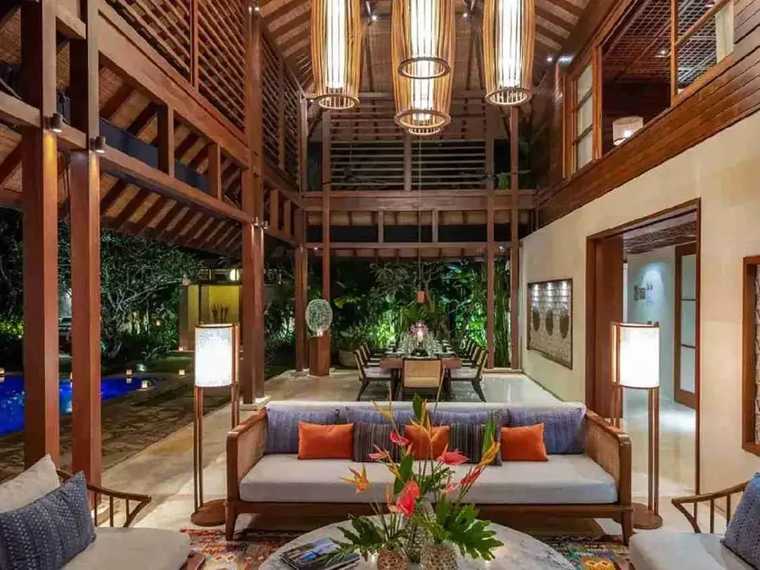 Villa Mewah di Seminyak Full Furnished 5BR, Pool Besar - Image 4 of 10