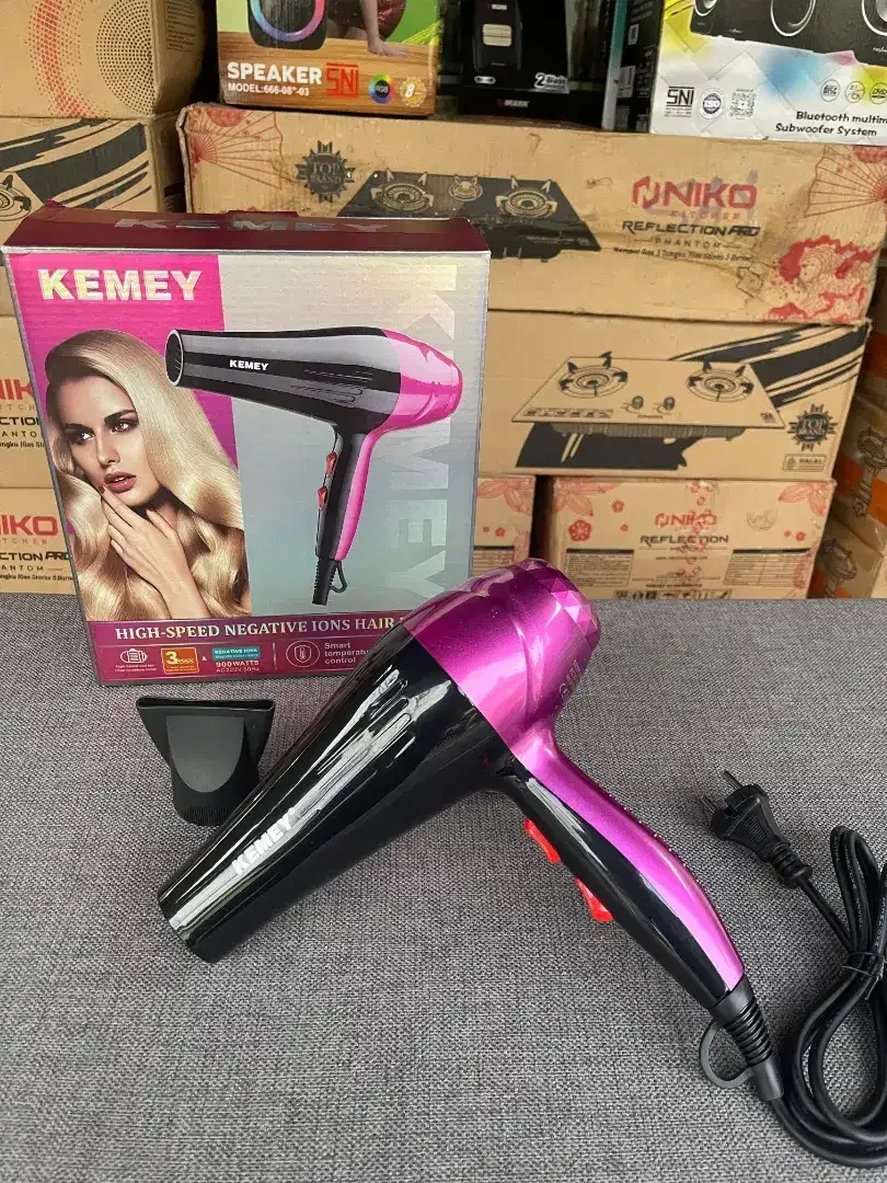 JUMBO HAIRDRYER PENGERING RAMBUT BARU MERK KEMEY - Image 3 of 3