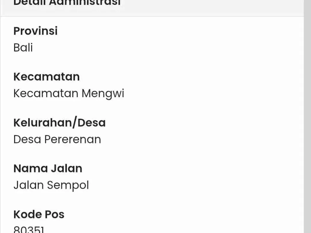 TANAH LUASAN KECILPERERENAN JAKAN SEMPOL TERSEDIA 2 PLOT COCOK UNTUK VILLA GUESTHOUSE - Image 8 of 10