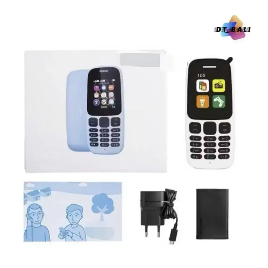 NOKIA 105 NEW SIM 2 FULLSET - Image 4 of 4
