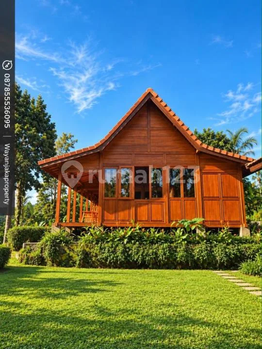 Dijual Villa Joglo Nature Retreat Ubud Utara View Lembah&Jungle - Image 1 of 4