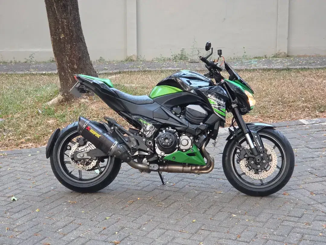 Moge Naked Kawasaki Z800 th 2014 km18rb Antik Siap Gas Turing Like New - Image 3 of 10