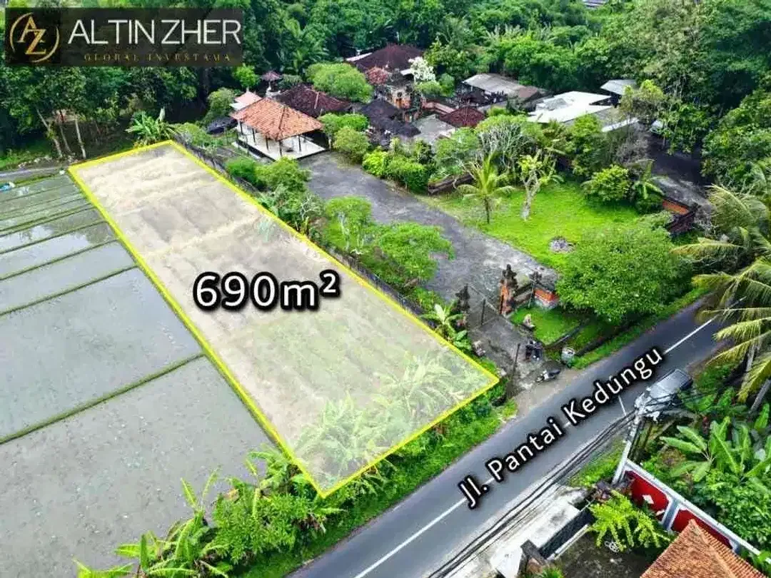 Dijual tanah komersil di jalan utama kedungu kawasan pantai - Image 5 of 9