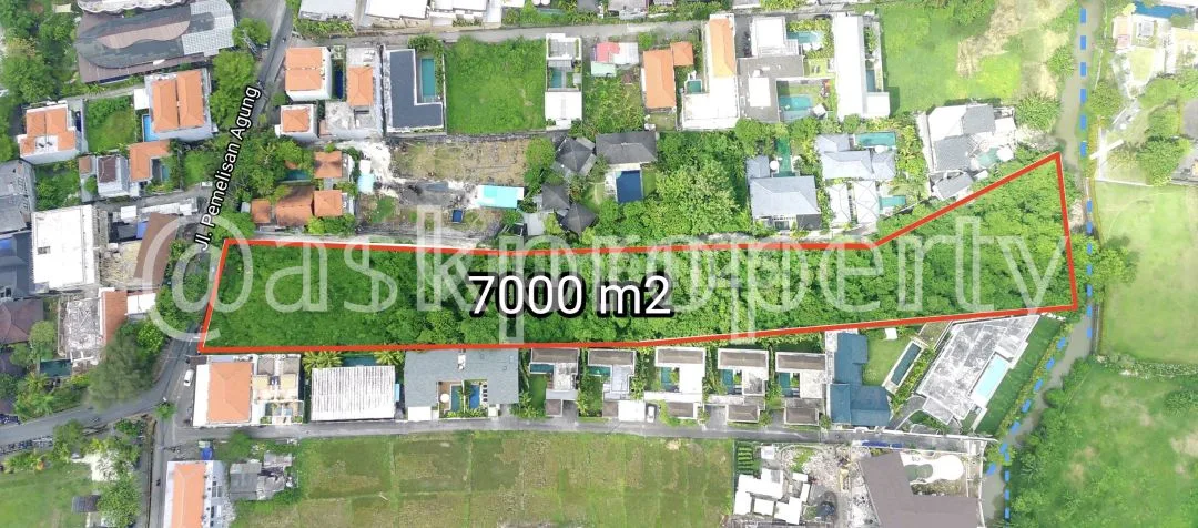 Dijual Tanah Lokasi Premium Pinggir Sungai Dekat Pantai Berawa Canggu Bali - Image 2 of 4