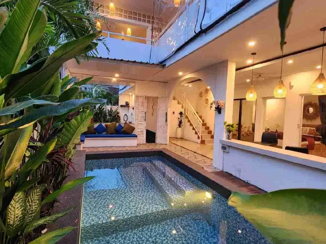 Villa Fully Furnished Canggu 3 Kamar Dekat Pantai Berawa - Image 1 of 10