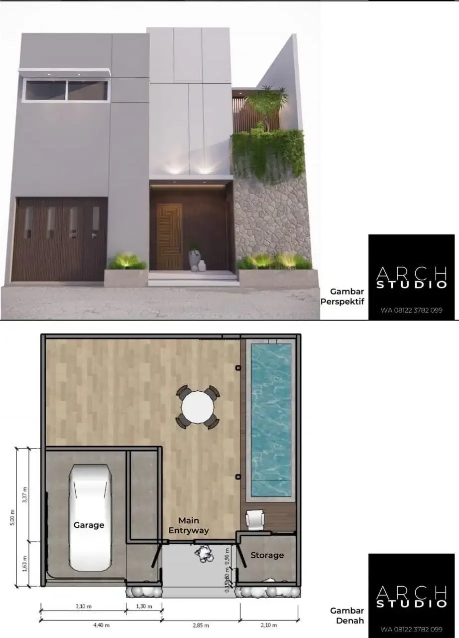 2 BR Villa for rent in The heart of Seminyak - Image 2 of 5