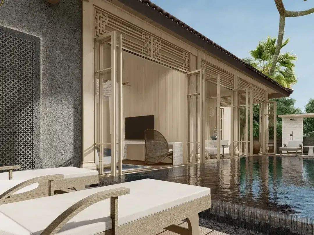 Freehold - Rare Riverside Heritage villa in Gated Berawa Enclave, Canggu, Bali - Image 10 of 10