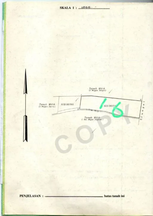 Tanah Jual Lokasi Kaba Kaba - Image 3 of 3