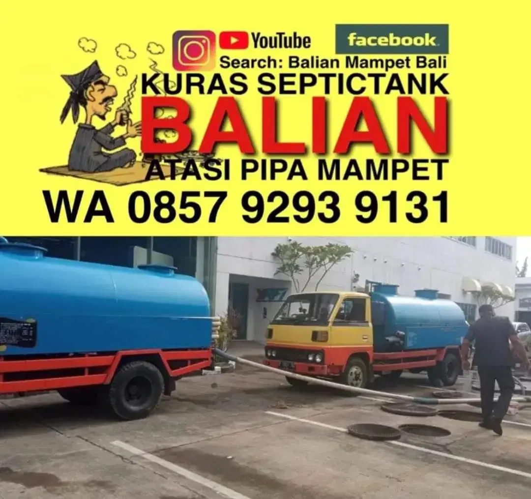 TUKANG AHLI MAMPET, DETEKSI PIPA BOCOR & KURAS LIMBAH SEDOT WC BADUNG - Image 4 of 6