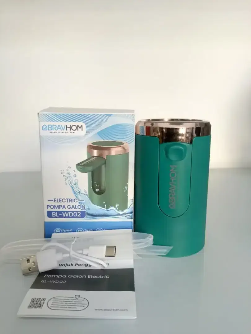 60rb BARU-Dijual Pompa/Dispenser Galon Elektrik Portable bisa dilipat - Image 4 of 8